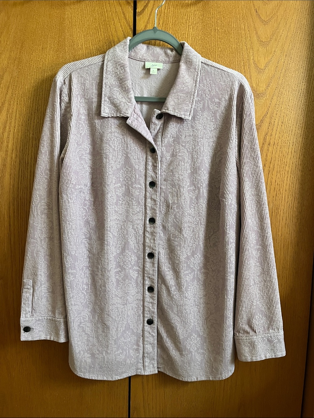 Light purple corduroy shirt